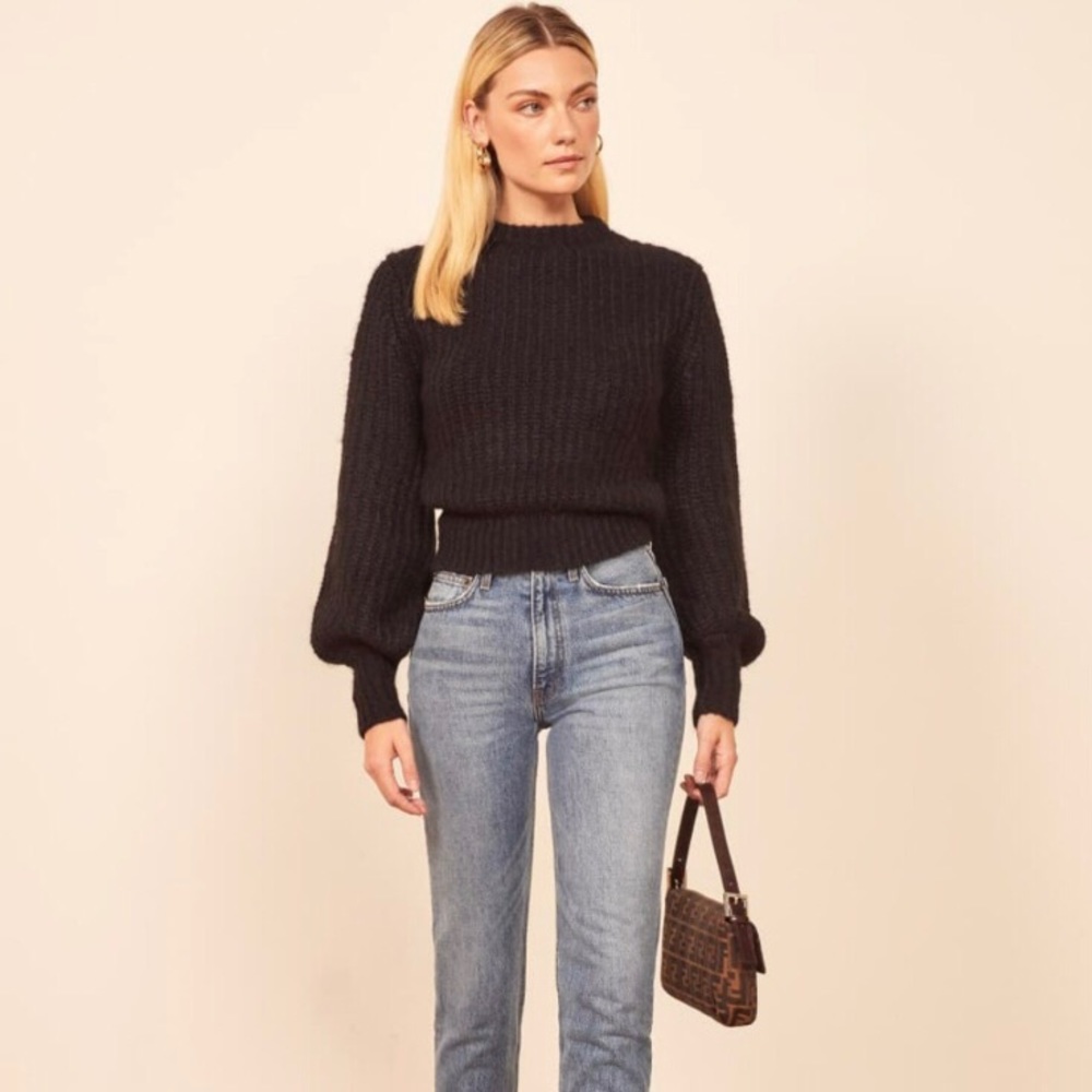 Reformation Tatum Alpaca Sweater